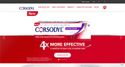 Desktop Screenshot of corsodyl.co.uk